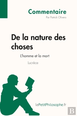 Bertrand.pt - De La Nature Des Choses De Lucrèce ; L'Homme Et La Mort