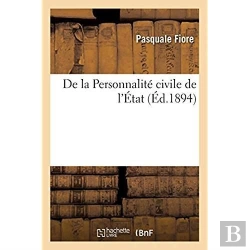 Bertrand.pt - De La Personnalite Civile De L'Etat