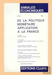 De La Politique Monétaire : Application À La France