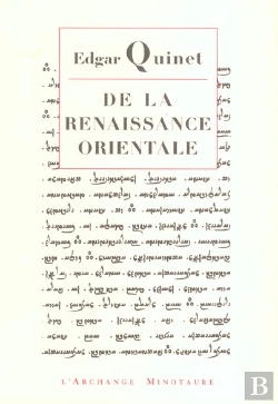 Bertrand.pt - De La Renaissance Orientale