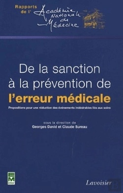 Bertrand.pt - De La Sanction À La Prévention De L'Erreur Médicale