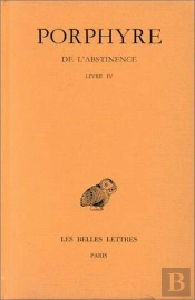 De L'Abstinence Tome 3 ; Livre 4, Index