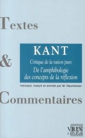 De L'Amphibologie Des Concepts De La Reflexion