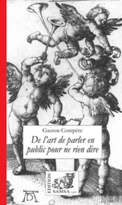 De L'Art De Parler En Public Pour Ne Rien Dire
