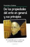 De Las Propiedades Del Ente En General Y De Sus Principios