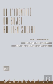 De L'Identité Du Sujet Au Lien Social : L'Étude Des Processus Identitaires