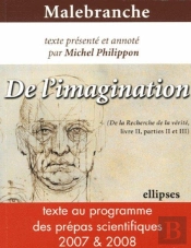 De L'Imagination - Malebranche
