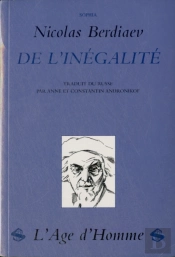 De L'Inégalité