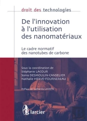 De L'Innovation À L'Utilisation Des Nanomatériaux ; Le Cadre Normatif Des Nanotubes De Carbone