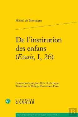Bertrand.pt - De L'Institution Des Enfans (Essais, I, 26)