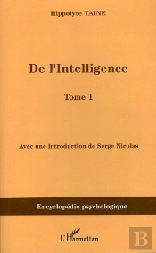 De L'Intelligence T.1