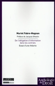 De L'Obligation D'Information Dans Les Contrats