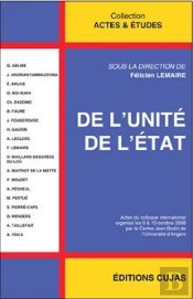 De L'Unite De L'Etat