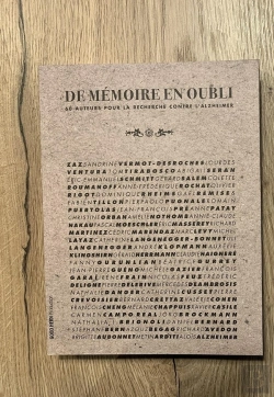 Bertrand.pt - De Memoire En Oubli - Un Recueil De 60 Auteurs Pour La Recherche Contre La Maladie D Alzheimer.