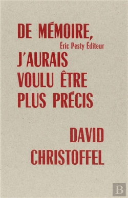 Bertrand.pt - De Memoire, J'Aurais Voulu Etre Plus Precis