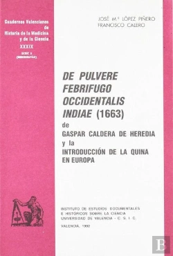 Bertrand.pt - De Pulvere Febrifugo Occidentalis Indiae (1663) De Gaspar Caldera De Heredia Y La Introducción De La