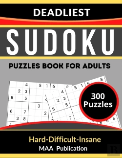 Bertrand.pt - Deadliest Sudoku Puzzles Book For Adults