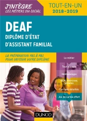 Deaf 2018/2019 - Tout-En-Un - Diplome D'Etat D'Assistant Familial