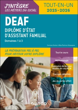 Bertrand.pt - Deaf : Diplôme D'État D'Assistant Familial ; Domaines 1 À 3 ; Tout-En-Un (Édition 2025/2026)