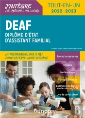 Deaf, Diplôme D'État D'Assistant Familial ; Tout-En-Un (Édition 2022/2023)