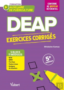 Bertrand.pt - Deap - Exercices Corriges Pour Les Auxiliaires De Puericulture