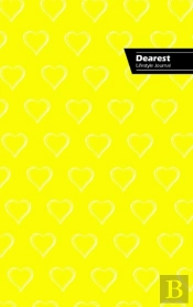 Dearest Lifestyle Journal, Write-In Notebook, Dotted Lines, Wide Ruled, Medium Size 6 X 9 Inch (A5) Hardcover (Yellow)
