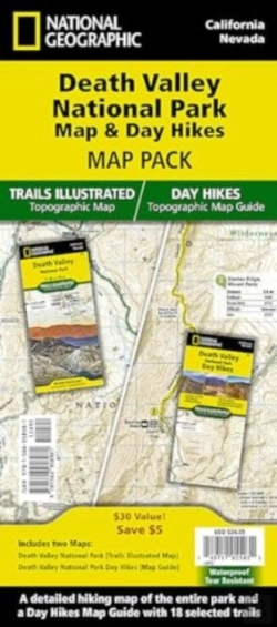 Bertrand.pt - Death Valley National Park Map And Day Hikes