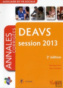 Bertrand.pt - Deavs ; Annales Corrigees ; Session 2013 (2e Edition)