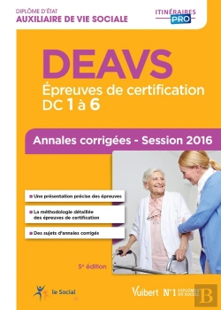 Bertrand.pt - Deavs Epreuves De Certification Dc 1 A 6 Annales Corrigees 5edt