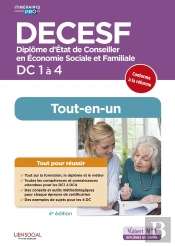 Decesf ; Dc 1 À 4 ; Préparation Complète Pour Réussir Sa Formation  Tout-En-Un