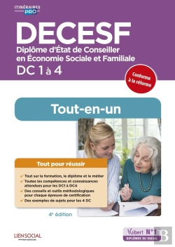 Bertrand.pt - Decesf ; Dc 1 À 4 ; Préparation Complète Pour Réussir Sa Formation  Tout-En-Un