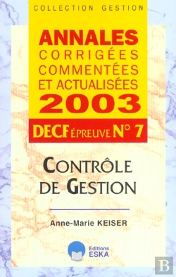 Bertrand.pt - Decf Epreuve 7 Controle De Gestion