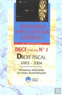 Bertrand.pt - Decf Epreuve N.1 ; Droit Fiscal 2003-2004