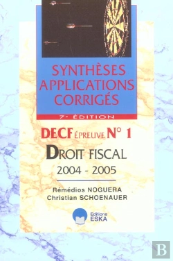 Bertrand.pt - Decf N.1 ; Droit Fiscal 2004-2005