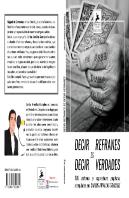 Decir Refranes Es Decir Verdades