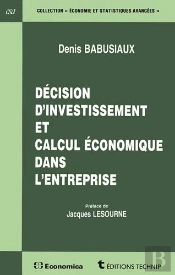 Decision  D'Investissement  Dans L'Entreprise