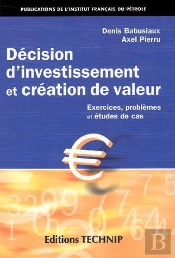 Decision D'Investissement Et Creation De Valeur