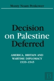 Decision On Palestine Deferred