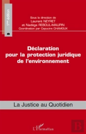Déclaration Pour La Protection Juridique De L'Environnement