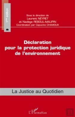 Bertrand.pt - Déclaration Pour La Protection Juridique De L'Environnement