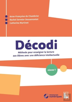 Bertrand.pt - Décodi ; Méthode Pour Enseigner La Lecture Aux Élèves Avec Une Déficience Intellectuelle