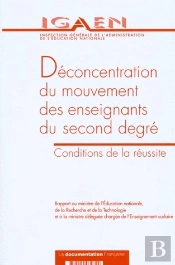 Déconcentration Du Mouvement Des Enseignants Du Second Degré ; Conditions De La Réussite