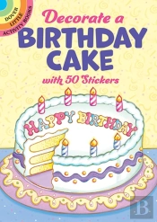 Decorate A Birthday Cake With 50 Stickers