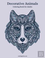 Decorative Animals Coloring Book For Adults