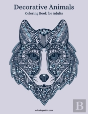 Decorative Animals Coloring Book For Adults