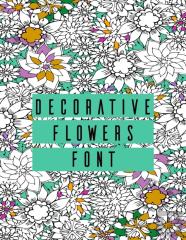 Decorative Flowers Font