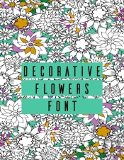 Decorative Flowers Font