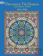 Decorative Tile Designs Coloring Book