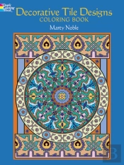 Decorative Tile Designs Coloring Book