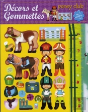 Decors Gommettes - Poney-Club